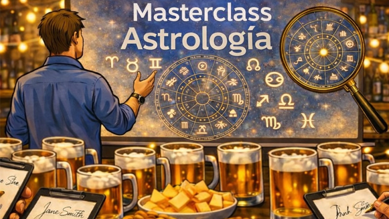 MASTERCLASS ASTROLOGÍA + CARTA ASTRAL