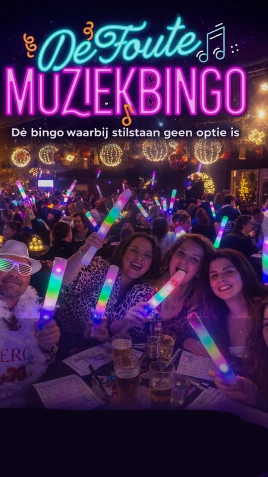 De Foute MuziekBingo Brasserie de Poort Leiden 13 mei 20:00 uur