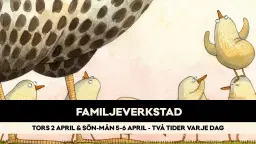 Påsklov: Familjeverkstad på Bror Hjorths Hus