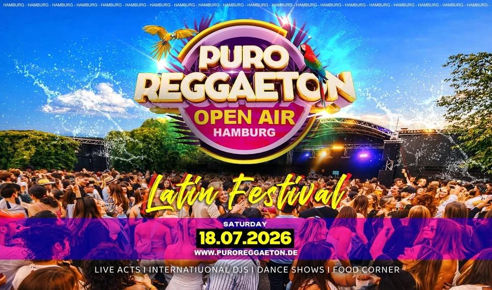 Hamburg 2026 ☆ OPEN AIR ☆ Puro Reggaeton