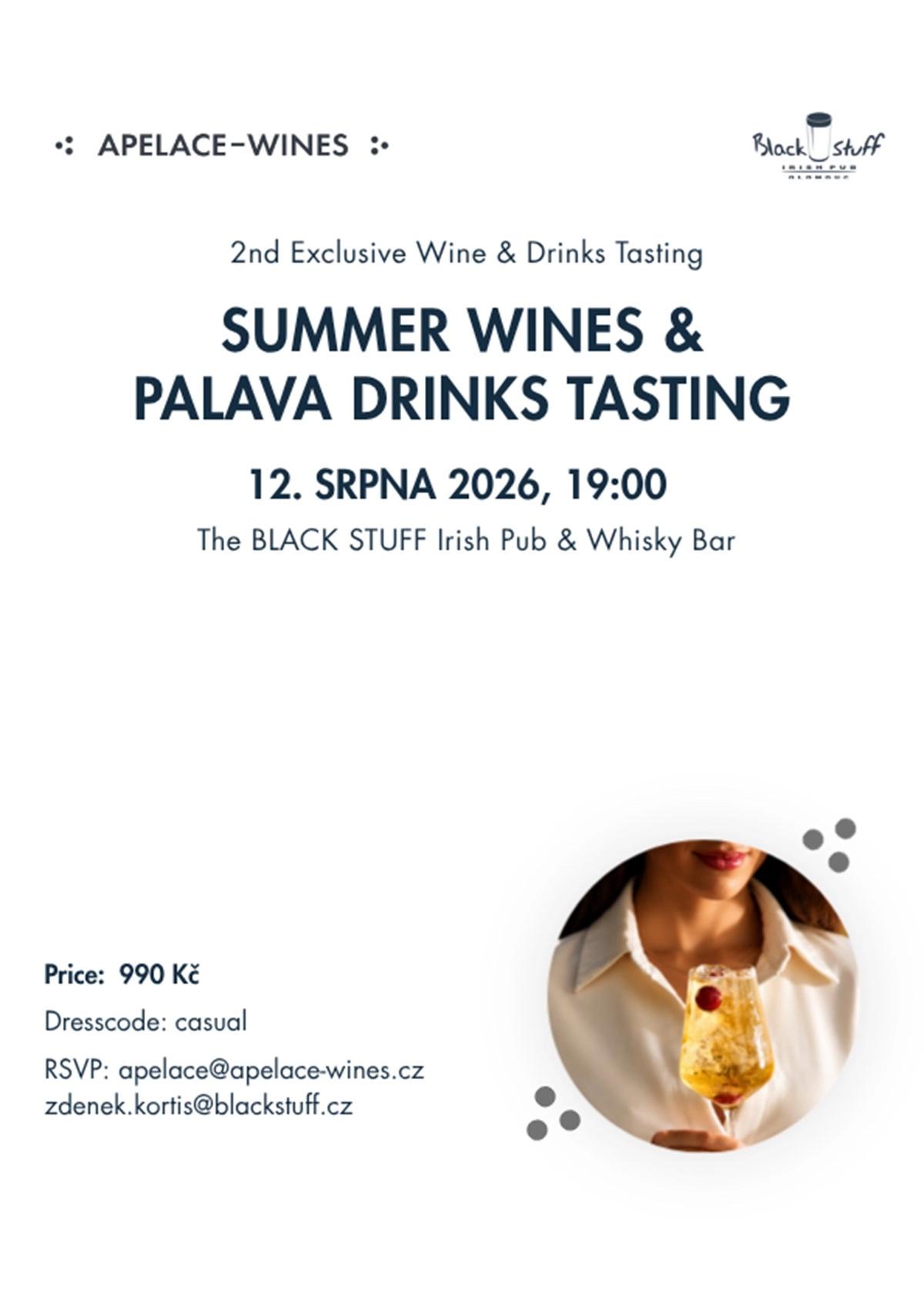 SUMMER WINES & PALAVA DRINKS TASTING