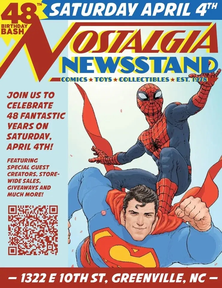 Nostalgia Newsstand's 48th Birthday Bash