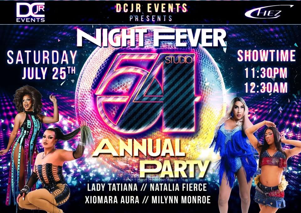 Studio 54 Annual Party 🪩 Presented by DCJR Events