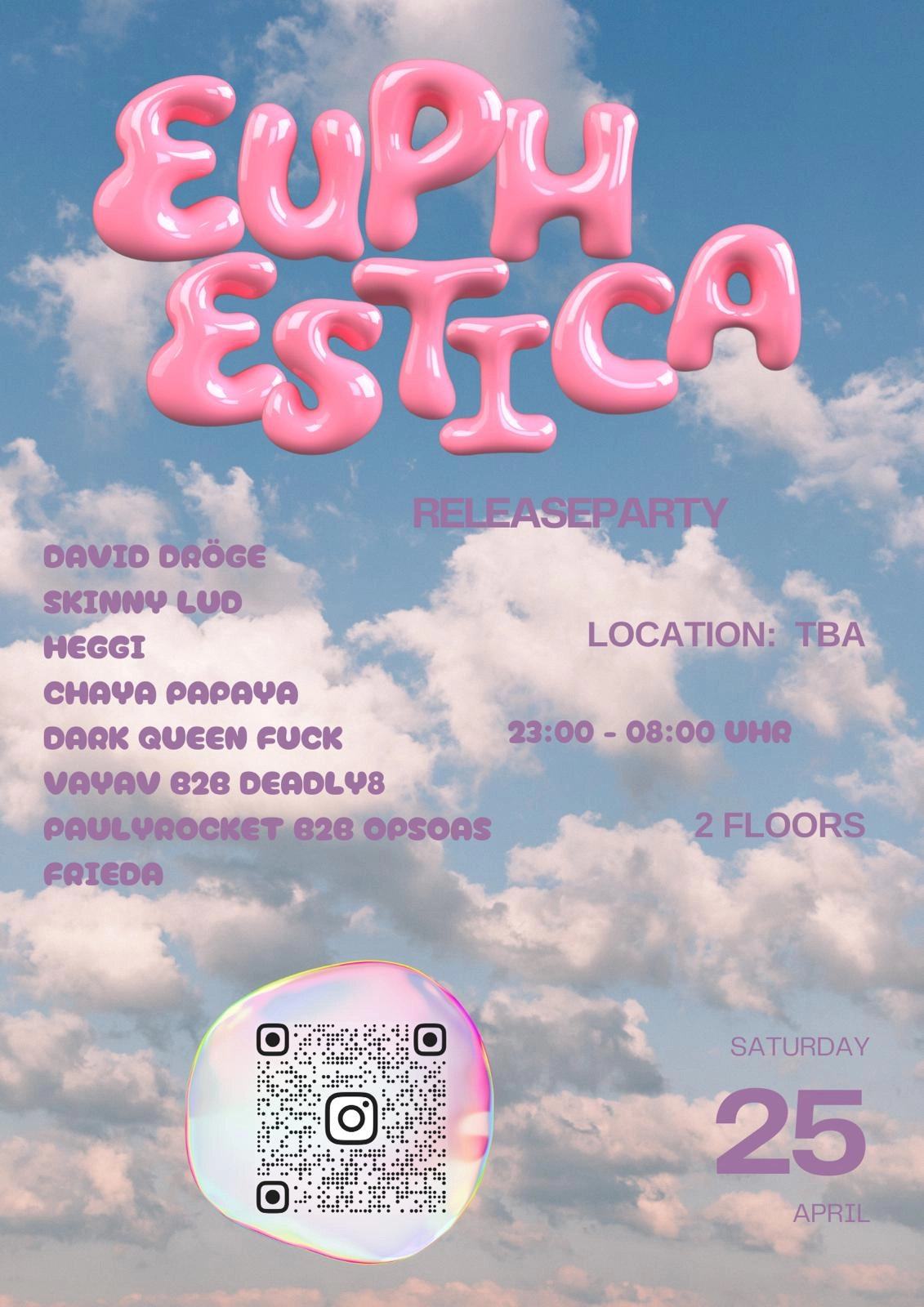 euphestica - release-party (multi-genre, trance, techno, trash)