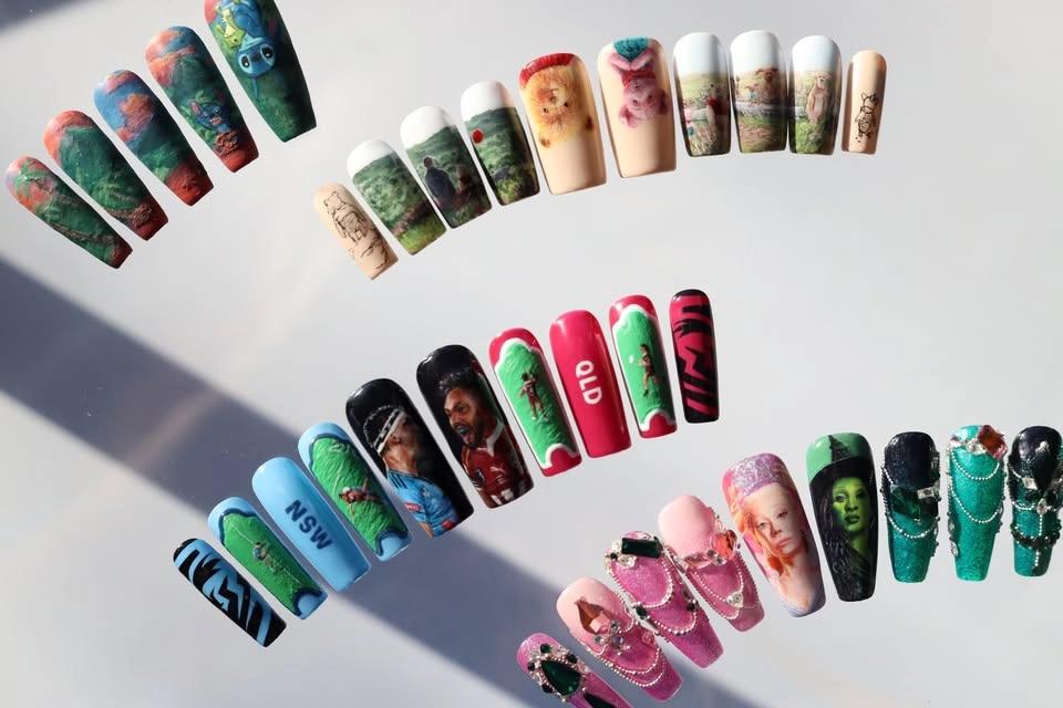 Miniature Portrait Nails with Emma Mitchell