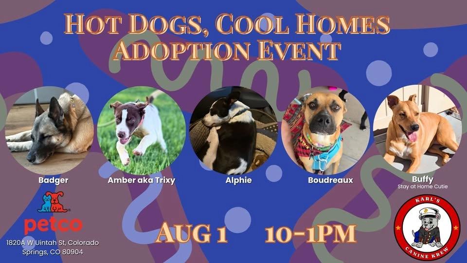 🌭 KCK's Hot Dogs, Cool Homes Adoption Event 🏡