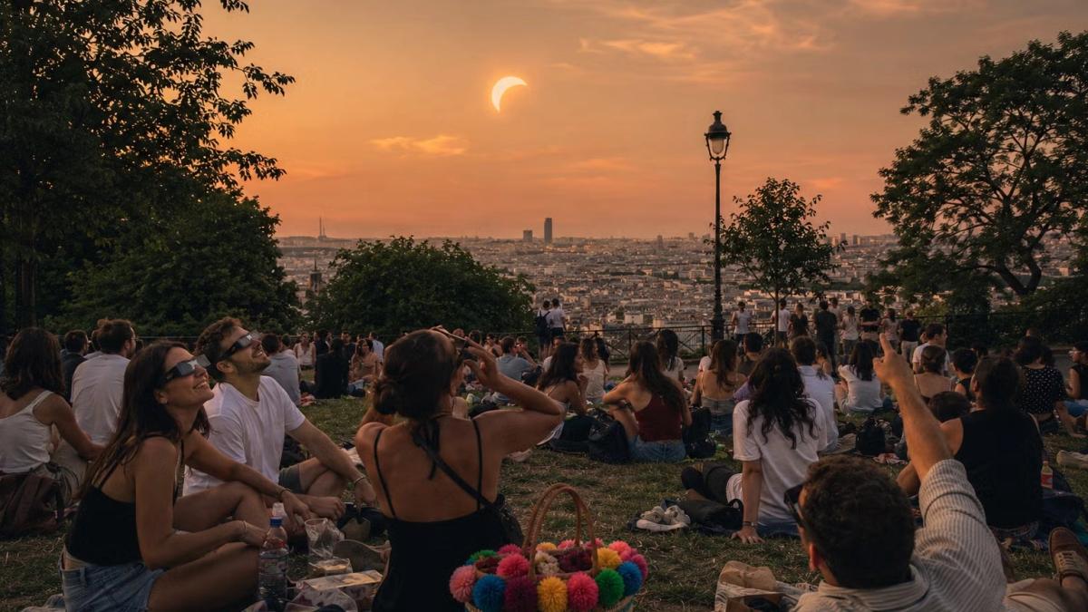 🌘 Pique-nique Éclipse Solaire | Paris 30s & 40s ✨