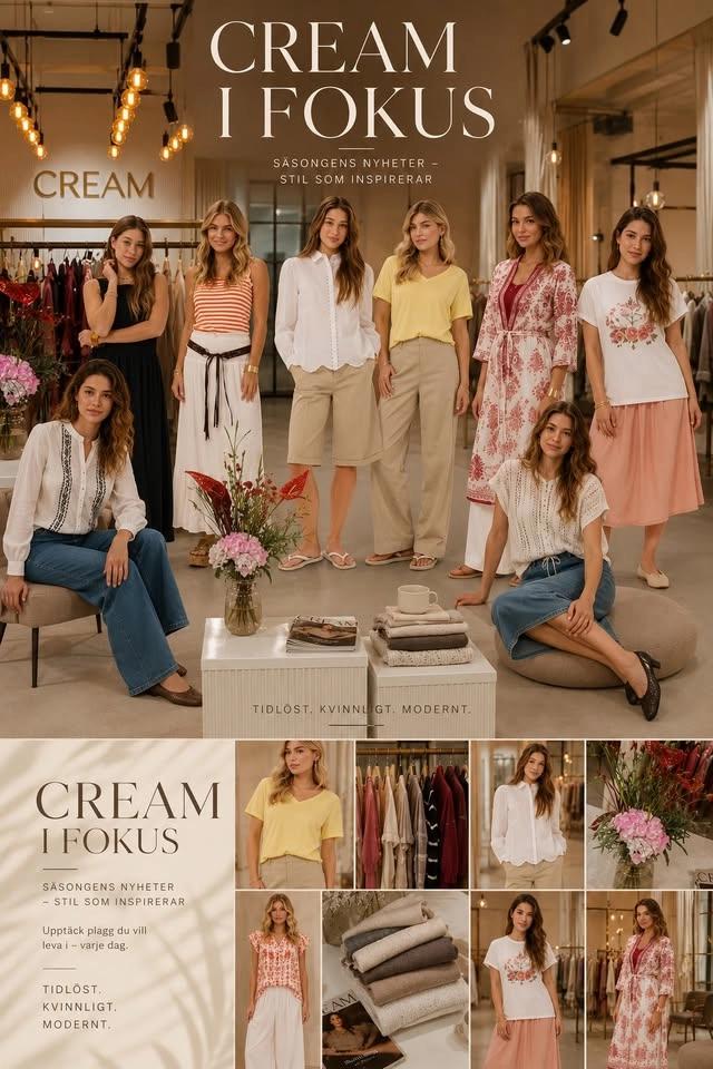 Cream i fokus!