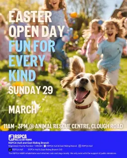 RSPCA Hull’s Easter Funday 2026!