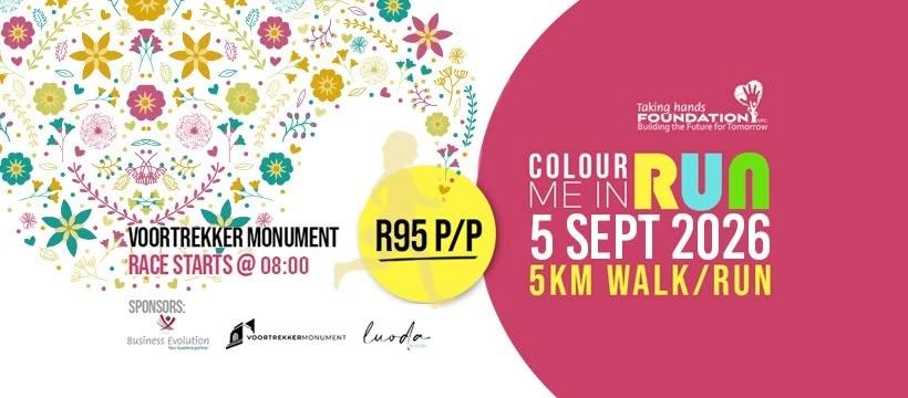 Colour me in 5km walk/run