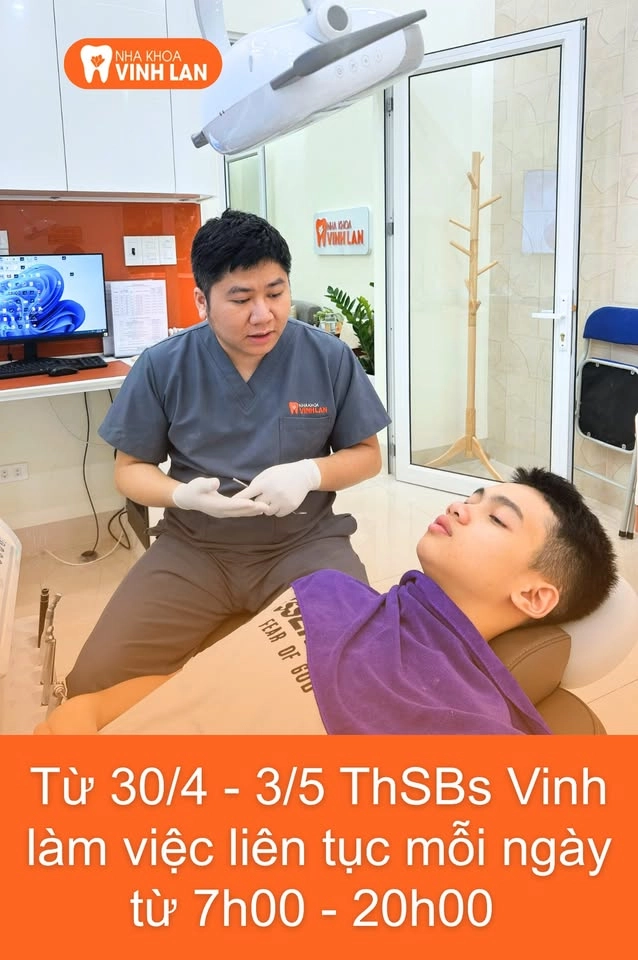ĐẶT LỊCH CẤY IMPLANT – BS VINH TRỰC TIẾP (30/4 - 3/5)
