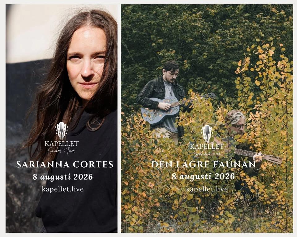 Den Lägre Faunan & Sarianna Cortes – 8 augusti