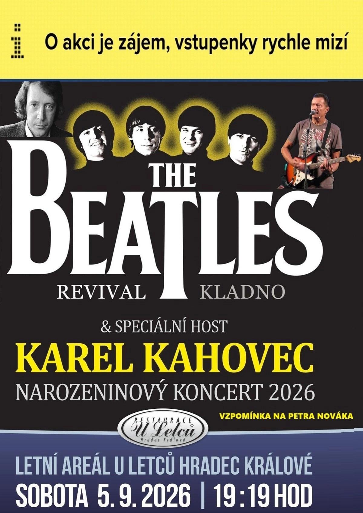 Karel Kahovec + Beatles Revival - 80 Tour Hradec Králové