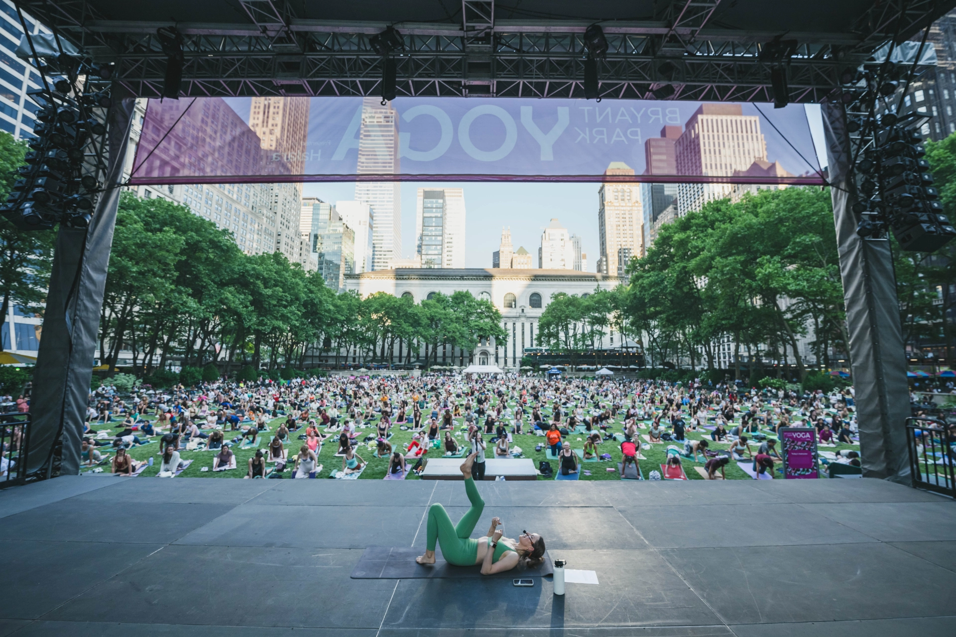 Bryant Park Yoga presented by Halara with Instructor Ruah Bhay