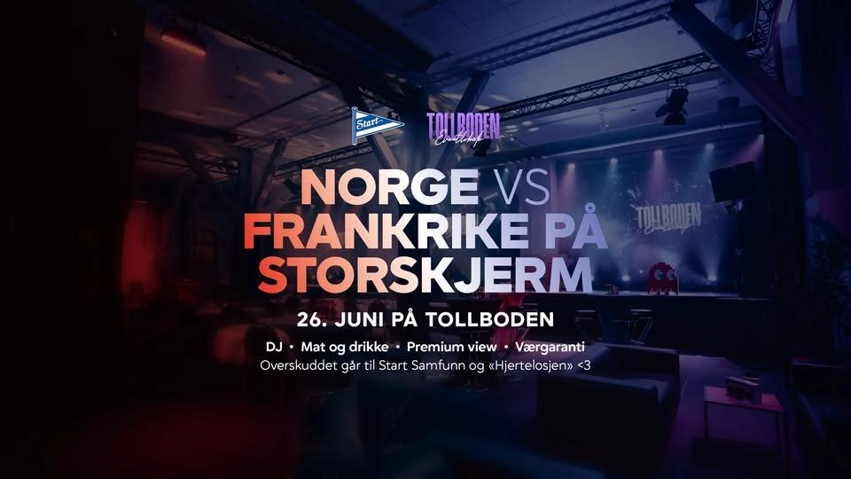 VM på Tollboden // 🇳🇴 Norge - Frankrike 🇫🇷