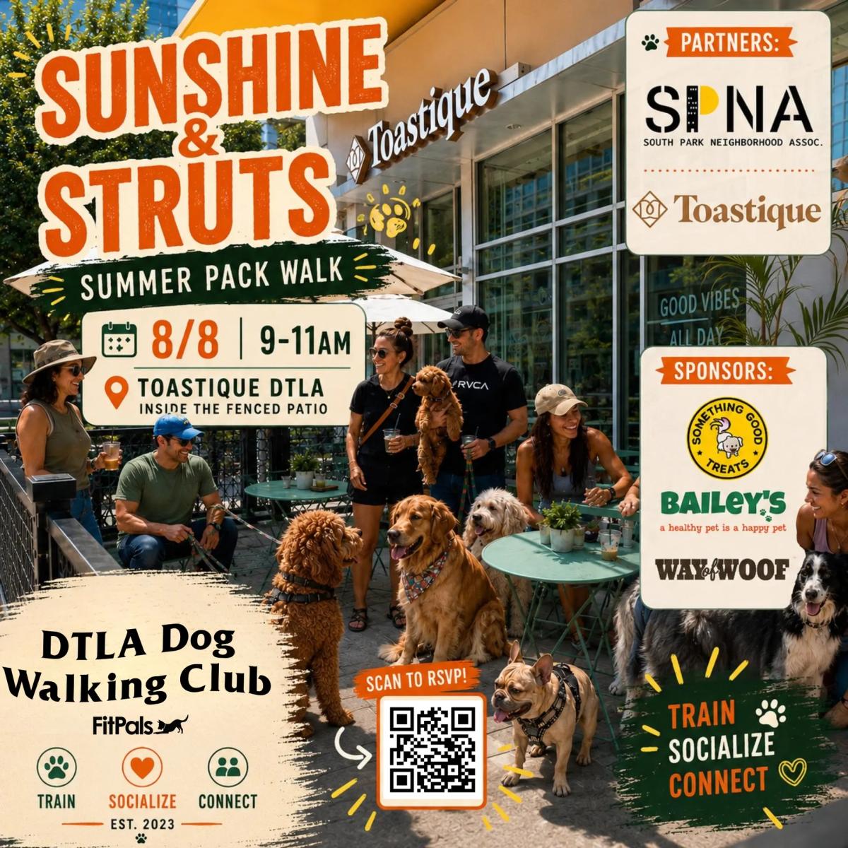 Sunshine & Struts: Summer Pack Walk βοΈπΎ
