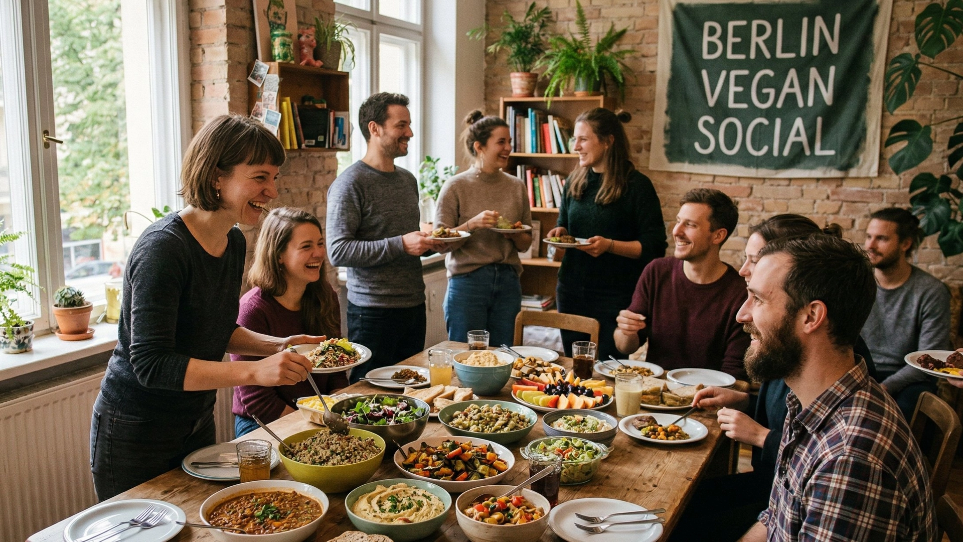 đ± VEGAN POTLUCK đ±