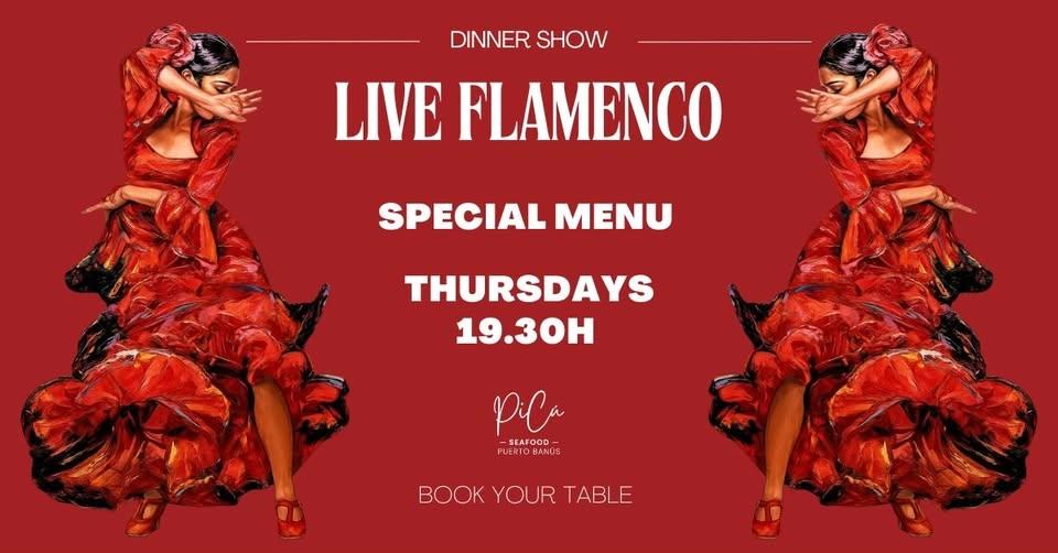 Live Flamenco in Puerto Banús – Thursdays 19:30PM | Special Menu
