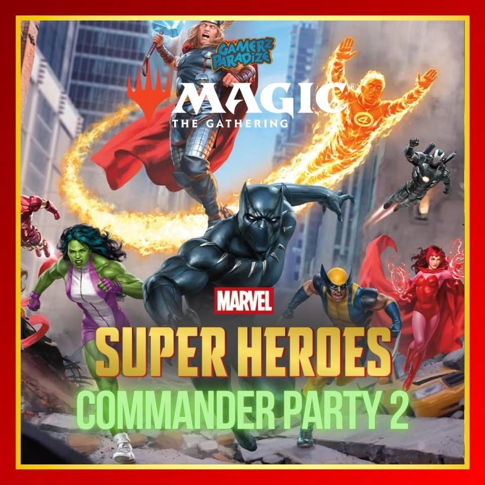 MTG Marvel Superheroes Commander Party 2 - 31-07-2026