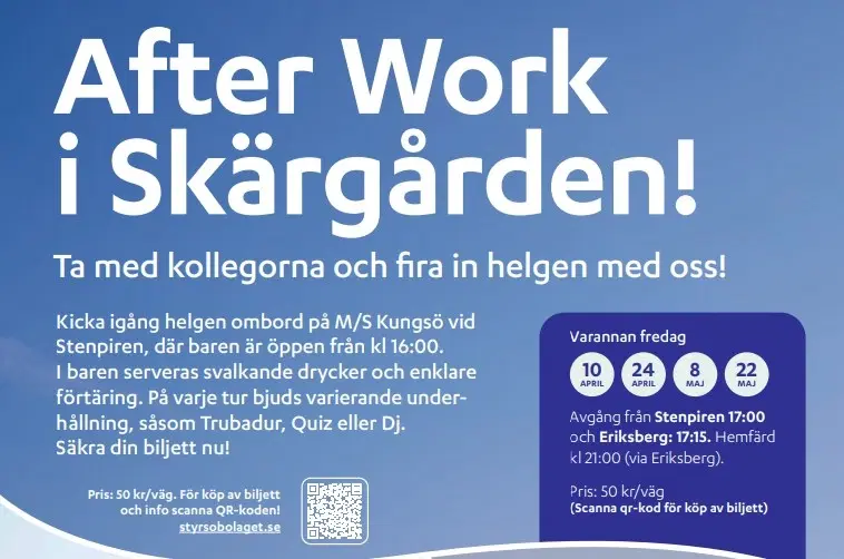 After Work i Skärgårdsmiljö