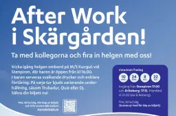 After Work i Skärgårdsmiljö