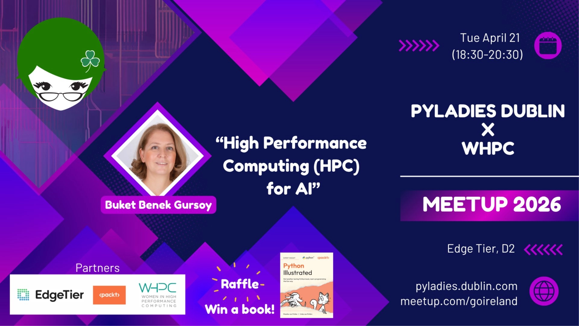 PyLadies Dublin x Women in High Performance Computing @ EdgeTier