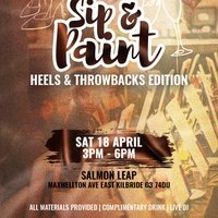Sip & Paint: Heels & Throwback Edition