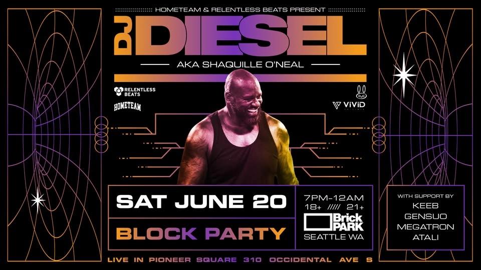 DJ Diesel | Brick Park at Pioneer Square