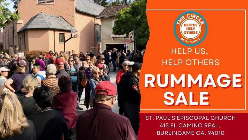 Circle of St Paul's Spring Rummage Sale, Friday 1 May 2026