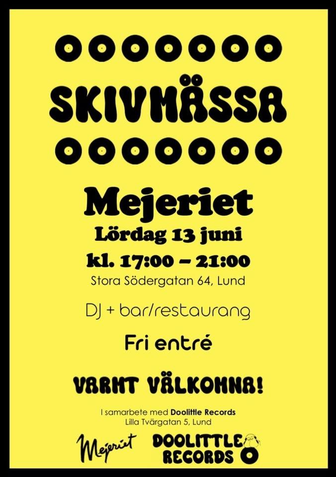 SKIVMÄSSA PÅ MEJERIET I LUND