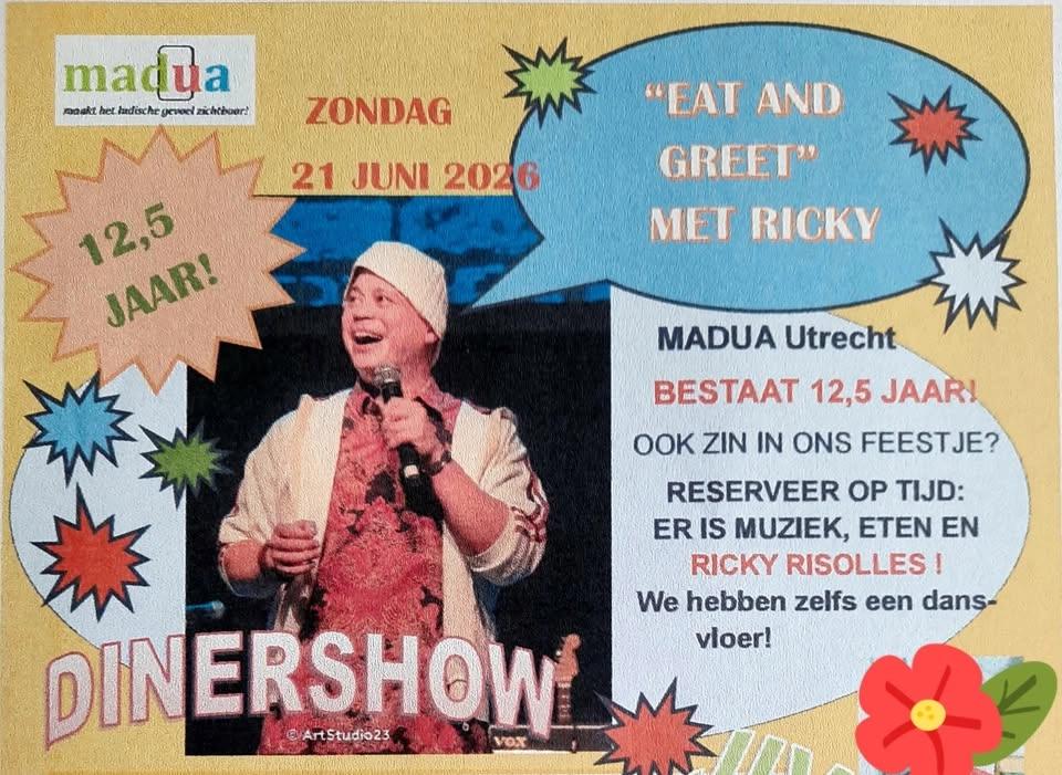 "Eat and Greet met Ricky Risolles", Dinershow