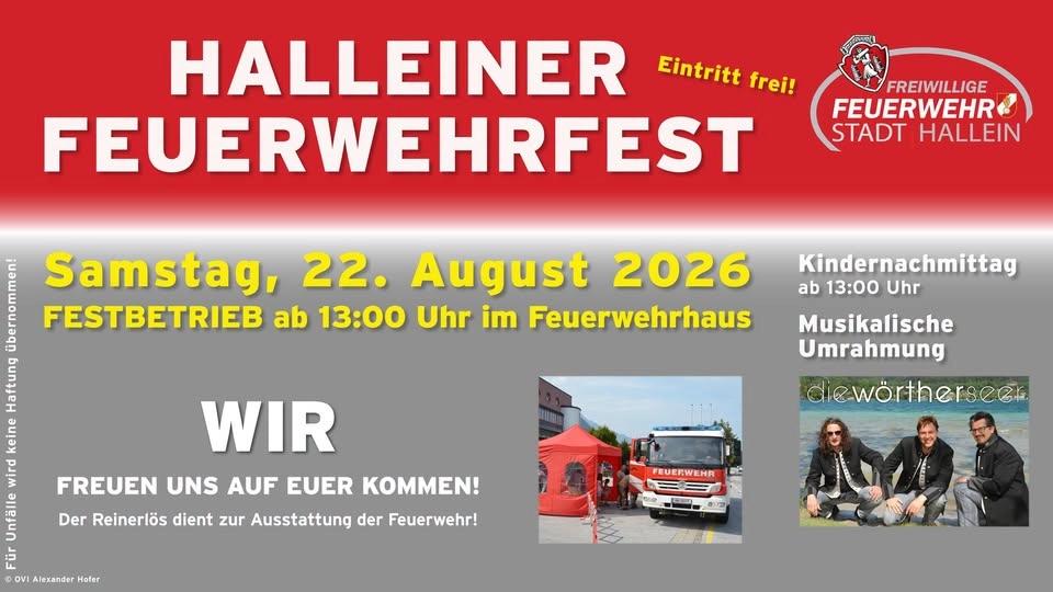 Halleiner Feuerwehrfest