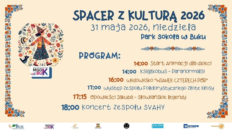 Spacer z Kulturą – koncert, widowisko, animacje dla dzieci