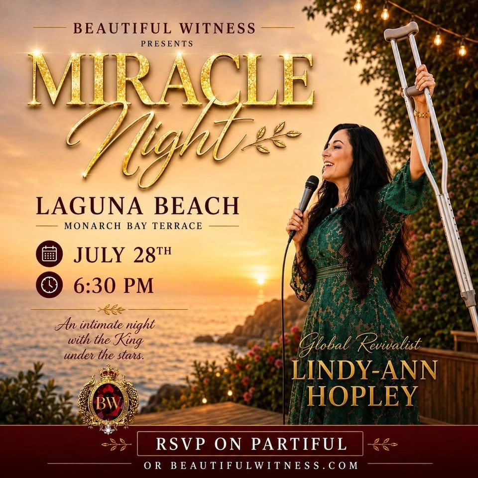 Miracle Night ✨ with South African Revivalist Lindy-Ann Hopley