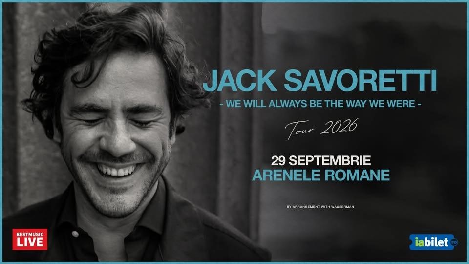 Jack Savoretti la Arenele Romane"