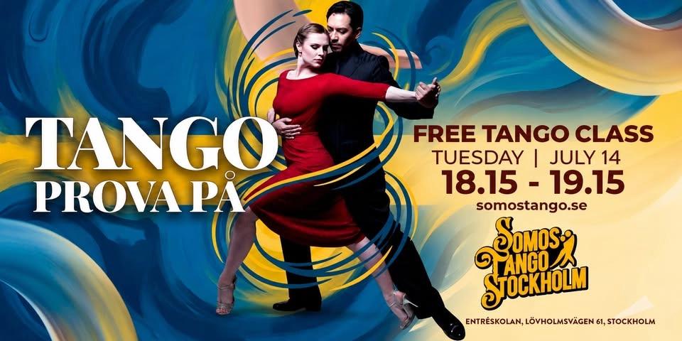 ☀️ Summer Tango is Here! 💃🕺 Let’s Try Tango – Prova på med oss 🔥