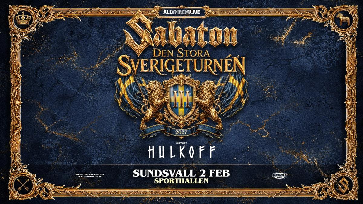 Sabaton till Sundsvall