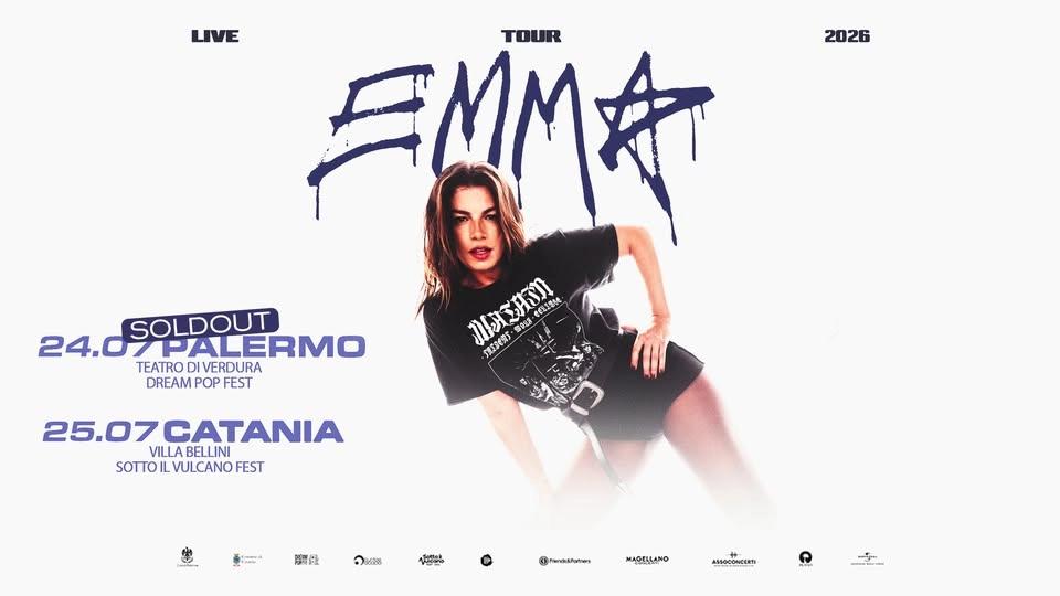 EMMA | @Catania - Villa Bellini - Sotto il Vulcano Fest