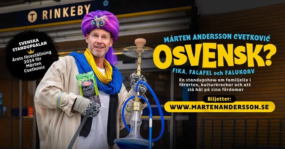 Mårten Andersson Cvetkovic: Osvensk? | Göteborg, Draken Live