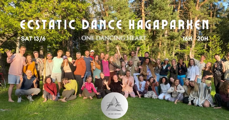 ECSTATIC DANCE HAGAPARKEN SAT 13/6