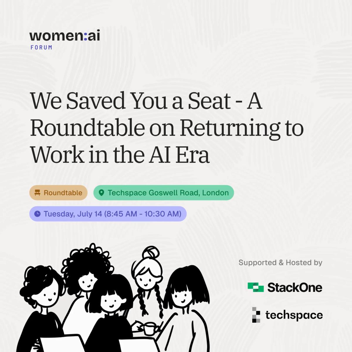 We Saved You a Seat - A Roundtable on Returning to Work in the AI Era