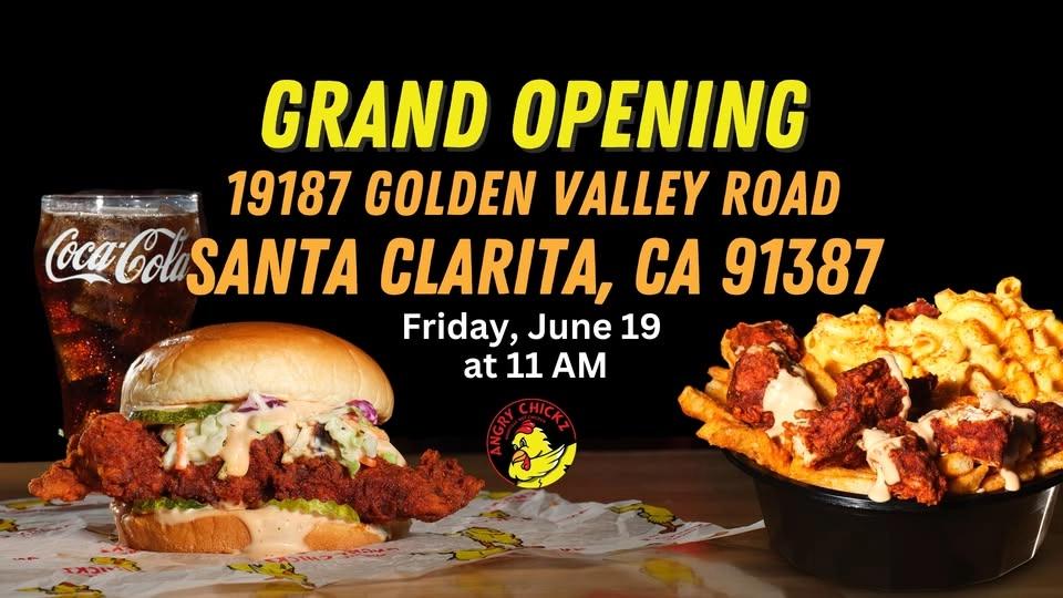 🔥 Angry Chickz Grand Opening – Santa Clarita, CA 🔥