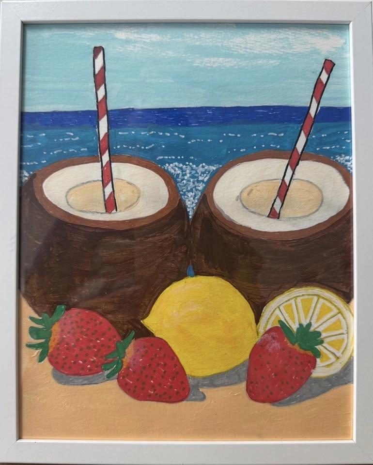 Coconuts: Acrylic Paint & Sip Workshop