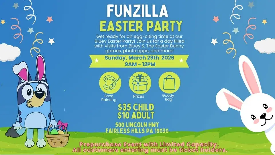 Bluey & Easter Bunny Party
