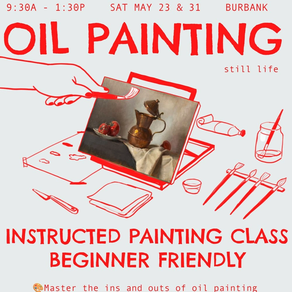 Oil Painting 2 Day Series - Still Life 5/23 & 5/30