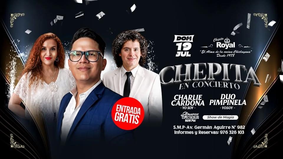Chepita en concierto