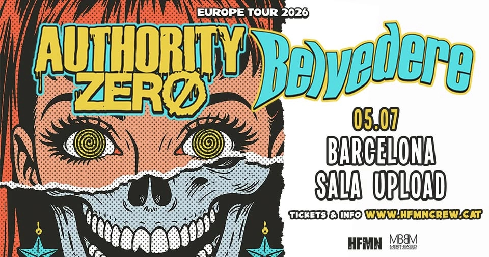 AUTHORITY ZERO + BELVEDERE @ Sala Upload, Barcelona