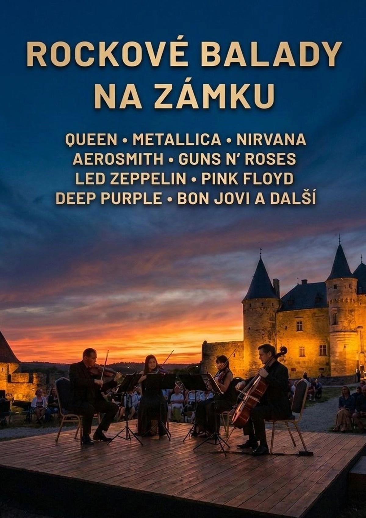 Rockové balady na zámku