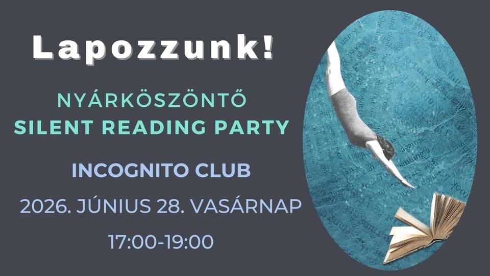 Silent Reading Party 📚 csendes olvasós-lapozgatós est