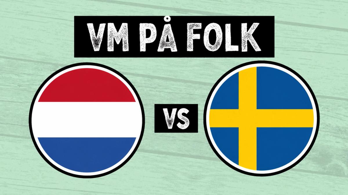 Nederland vs Sverige